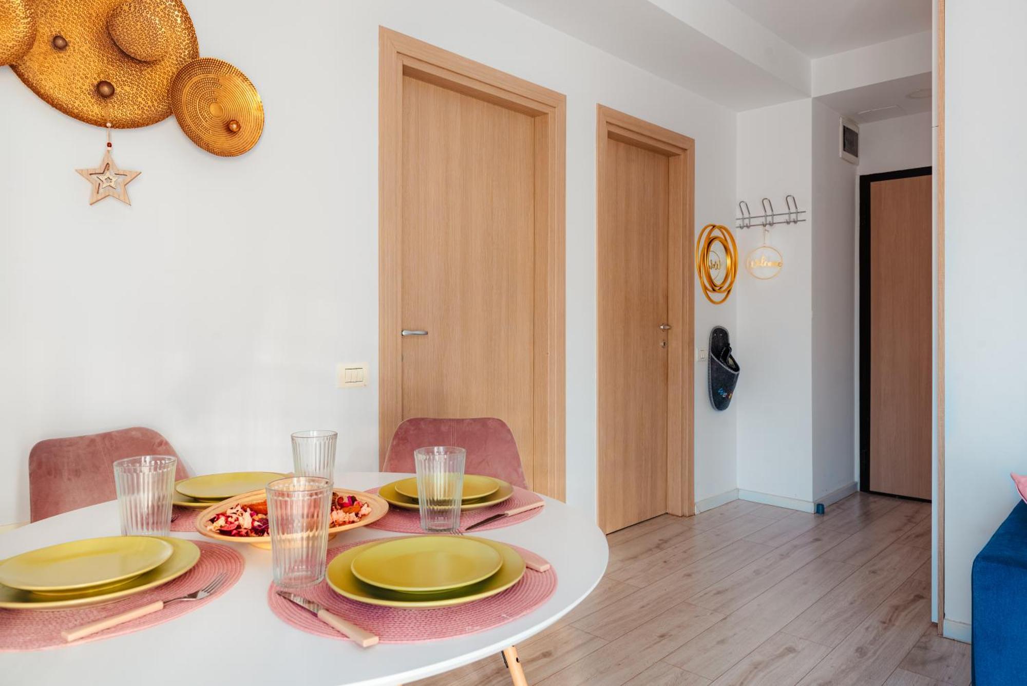 Downtown Apartment Boutique - Blue & Pink Bukurešť Exteriér fotografie